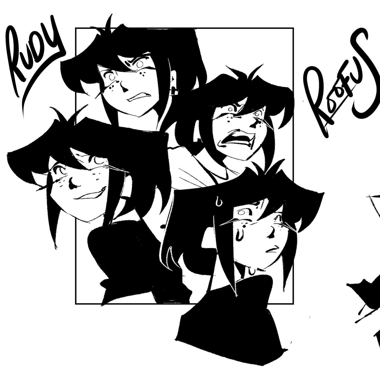Rudy (Expression Sheet)